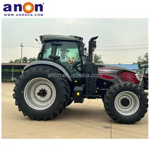 ANON süper güç dizel motor 220hp 240hp 260hp çiftlik traktörü çift lastikli tarım traktör
