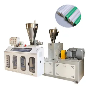 Plastic Waterpijp Extruder Maken Machine Flexibele Pvc Pijp Maken Machines Plastic Extruders