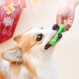 2025 yeni ürün noel ağaçları interaktif Bite lateks diş sağlık yavru köpekler için ses oyuncaklar - Product Image 4