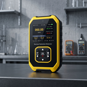 Compteur Geiger, détecteur de rayonnement nucléaire, dosimètre, mesureur de rayonnement gamma portable, rechargeable, affichage LCD 50 - Product Image 3