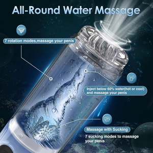 Männlicher Mastur bator Automatisches Saugen Drehen Penis Vakuumpumpe Wasser massage gerät Muschi Vagian Tasche Masturbation Cup Sexspielzeug Für Männer - Product Image 5