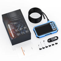 Caméra d'inspection P100 8 mm 2MP avec écran IPS 4,3 pouces, câble de 5 m, endoscope LED IP67 pour inspection de canalisations