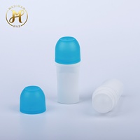 Bouteilles en PE vides de 50 ml en gros avec bouchon à vis pour médicaments liquides, soins de la peau, lotion, huile essentielle, parfum, déodorant, savon liquide