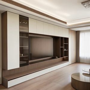 Meubles de salon modernes et simples de luxe, support <span class=keywords><strong>TV</strong></span>, ensemble de meubles <span class=keywords><strong>TV</strong></span> en marbre ou en <span class=keywords><strong>dalle</strong></span> de roche et table basse, derniers modèles - Product Image 1