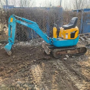 Mini Retroexcavadora Coreana Usada de 1 Tonelada, Excavadora Kubota U10 con Cuchilla, Excavadora Kubota U10 de Segunda Mano sin Cabina a Precio de Fábrica - Product Image 5