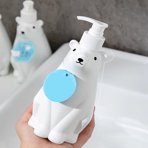 Botella de Plástico con Bomba para Champú y Acondicionador de 15 oz, Botella Reutilizable para Cosméticos, Set de Viaje, Botella para Loción y Champú, Venta al Por Mayor - Product Image 2