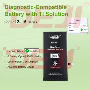 Deji ODM OEM <span class=keywords><strong>แบ</strong></span><span class=keywords><strong>ต</strong></span>เตอรี่โทรศัพท์มือถือ<span class=keywords><strong>แท้</strong></span>คุณภาพสูงสำหรับ <span class=keywords><strong>iPhone</strong></span> 5 <span class=keywords><strong>6S</strong></span> 6 7 8 <span class=keywords><strong>PLUS</strong></span> x XR XS 11 12 13 14 15 PRO MAX - Product Image 6