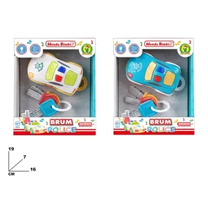 โมโด บิมบี บรัมรถของเล่นตำรวจพร้อมกุญแจมีไฟมีเสียง 18+ เดือน 19x16x7 ซม. - Product Image 2