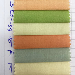 C162 Factory Price Colorful Plain Dyed Texture Sand Washed 100% Cotton Fabric for Man Women <strong>Shirting</strong> - Product Image 5