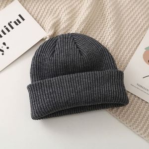 Gorro de Punto de Alta Calidad en Acrílico, Unisex, con Logotipo Bordado Personalizado, Gorros de Invierno, Dropshipping - Product Image 1