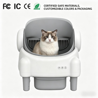 Anpassbare Offene Automatische Katzentoilette Selbstreinigende Automatische Katzentoilette mit APP-Steuerung Geruchsfreie Abfallentsorgung