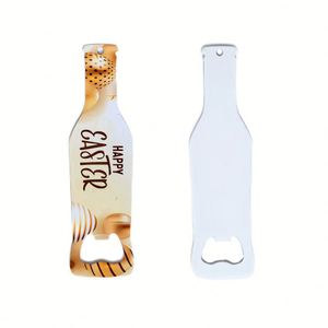 Sacacorchos para Cerveza y Vino Sublimable, Abridor de Botellas de Doble Cara, Aleación de Zinc, Acero Inoxidable, Duradero, Moderno, con Logotipo Personalizado - Product Image 4