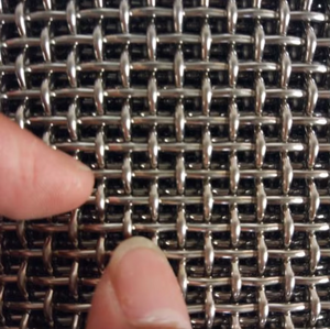 304 Kriminelsicheres Fenster- und Türgitter, Sicherheitsgitter aus Edelstahl 316, gewebtes Metall-Insektenschutzgitter, SS-Drahtfenstergitter - Product Image 4