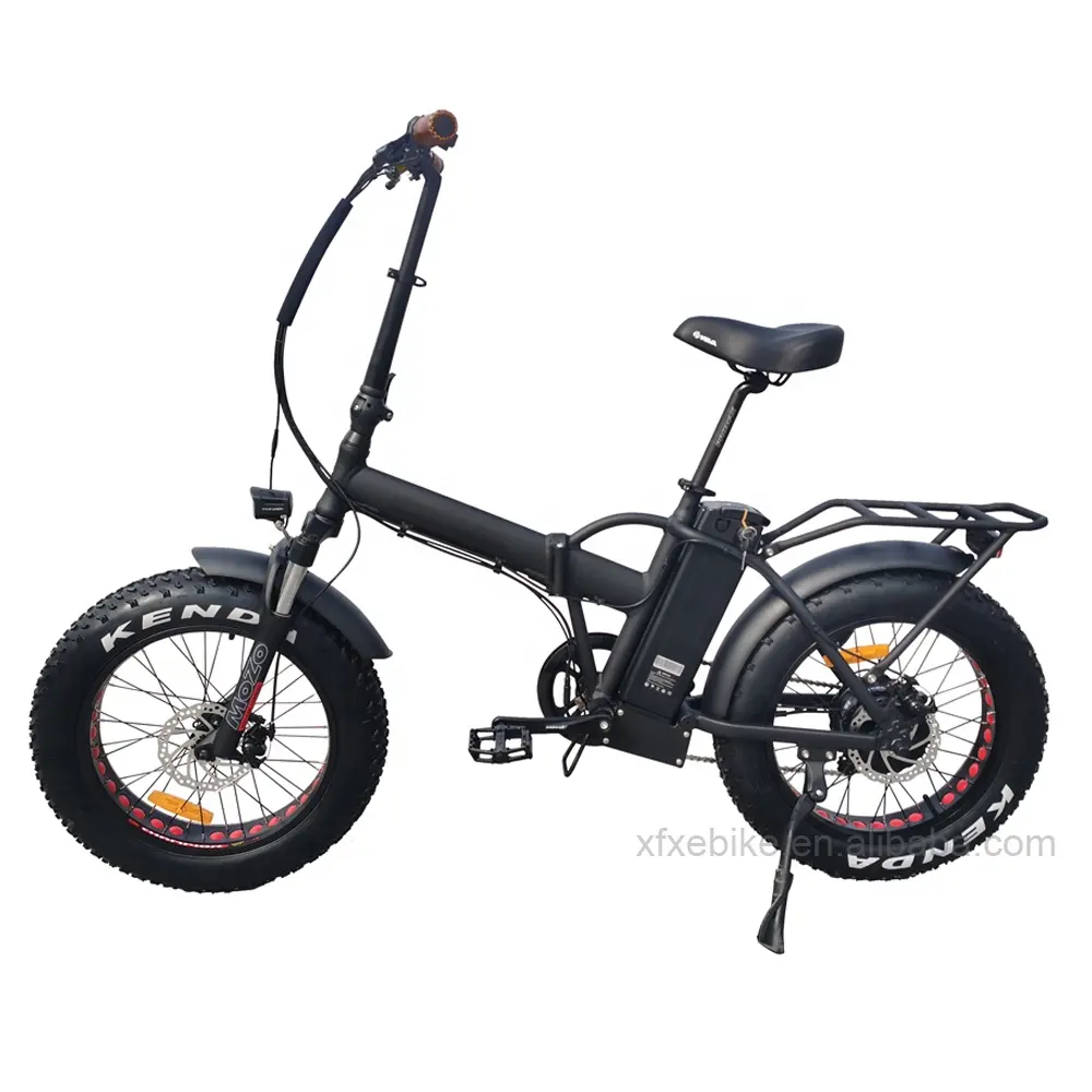 Best price CE approved 48V 750W version Electric Bicycle Folding Electric Bike Shimano 7 Speed 20*4.0 fat tire E Bike