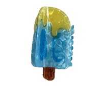 RTS-6 2026 Nouvelle Pince à Cheveux Créative Grande Taille en Forme de Sucette, Clip en Cristal, Pince Requin Mignonne et Amusante pour Fille, Accessoires Cheveux Faits Main Tendance