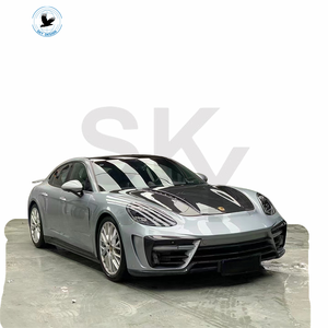 สําหรับ 2017-2024 <span class=keywords><strong>Porsche</strong></span> <span class=keywords><strong>Panamera</strong></span> <span class=keywords><strong>4S</strong></span> 971 คาร์บอนไฟเบอร์ด้านหน้าLipด้านหลังDiffuser Hood Body Kitสําหรับ<span class=keywords><strong>Panamera</strong></span> GTS TurboกันชนBodykit - Product Image 2