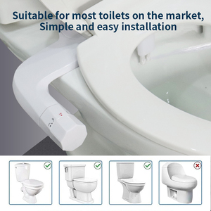 Ультратонкие биде для туалета с двумя насадками - Product Image 5
