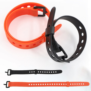 สายรัดอเนกประสงค์พร้อมหัวเข็มขัด ความหนา 0.3 มม. สายรัดเหล็กยางทนทานสำหรับการผูกสัมภาระ - Product Image 5