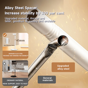 Beiyang T45 Thông Minh Xách Tay Thép hợp kim máy tính để bàn điện thoại đứng linh hoạt điện thoại di động đứng cho video record-bán buôn - Product Image 3