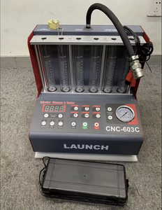 Launch CNC603C inyector de combustible <span class=keywords><strong>para</strong></span> coche, probador, máquina limpiadora, inyector, boquillas de lavado, varios idiomas, limpieza por <span class=keywords><strong>ultrasonido</strong></span>, CNC-603C - Product Image 5