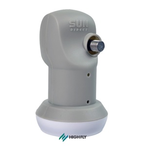 Highfly OEM SUN DIRECT K-US51 Télévision par satellite Bande <span class=keywords><strong>KU</strong></span> à <span class=keywords><strong>gain</strong></span> élevé <span class=keywords><strong>LNB</strong></span> unique - Product Image 1
