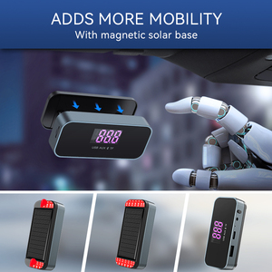Phong Cách Mới Năng Lượng Mặt Trời Loại C Sạc Aux Không Dây Bluetooth <span class=keywords><strong>FM</strong></span> <span class=keywords><strong>Transmitter</strong></span> Xe Đài Phát Thanh Âm Thanh Adapter Với Pin Điều Khiển Từ Xa - Product Image 4