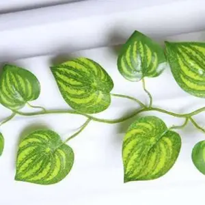 Fabrika kaynağı yapay duvar asılı dekorasyon sarmaşık sarmaşıklar toptan yeşil bitkiler