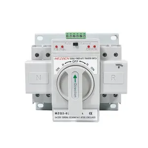 Factory Price ATS Automatic Change Over Switch 63A 2Pole Automatic Transfer Switch ATS for Diesel Generator