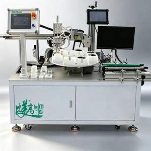 Machine de marquage laser à fibre à autofocus avec bras robotique pour chargement/déchargement, fonction de détection de type de plastique, précision de la coque de lampe LED - Product Image 6