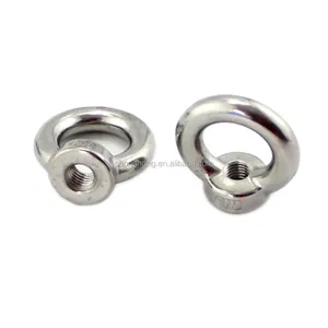 DIN582 Standard High Polished Stainless Steel AISI 304/316 Lifting Eye Nut