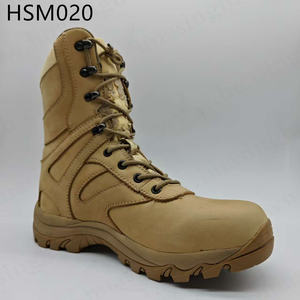 CXT, Botas Tácticas Resistentes para Terreno Montañoso, <span class=keywords><strong>de</strong></span> Cuero Nubuck Negro/Café, para Senderismo, <span class=keywords><strong>Trekking</strong></span> y Camping, Botas <span class=keywords><strong>de</strong></span> Combate para Hombre HSM020 - Product Image 6