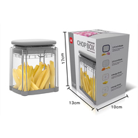 Multifunctionele Handmatige Keuken Frietjes Chips Cutter Snijmachine Chopper Groentesnijder Fruitsalade Snijder