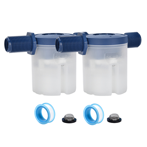 Flotteur à bille, <span class=keywords><strong>clapet</strong></span> <span class=keywords><strong>anti</strong></span>-<span class=keywords><strong>retour</strong></span>, vanne à flotteur, coupure automatique du réservoir d'eau, vanne à flotteur en plastique - Product Image 1