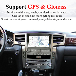 Autoradio HI-FI <span class=keywords><strong>8</strong></span>+25 Go pour LEXUS LX <span class=keywords><strong>570</strong></span> 2007-2015 Lecteur multimédia DVD CarPlay Écran audio vidéo 2 Din Navigation GPS DSP - Product Image 5