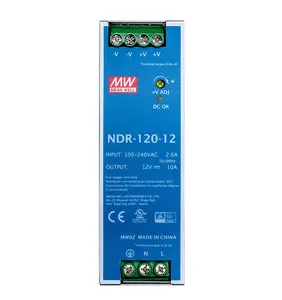 Original NDR-240 Serie 240W 24V 48V Netzteil DIN RAIL SMPS ORIGINAL SCHALTER STROM VERSORGUNG