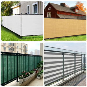 Malla de privacidad para balcón y terraza Brise-Vue, cubierta de valla, rompevientos con borde reforzado y ojales, 95% de ocultación, Francia, para exteriores - Product Image 4