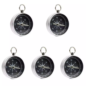 Mini Pocket Aluminium Magnetic <strong>Navigation</strong> <strong>Compass</strong> Outdoor Hike Featuring Pointer Dial Display Shockproof Noctilucent Display - Product Image 5