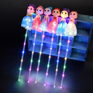 Luckykoo Baguette Magique Lumineuse LED pour Enfants, Motif Cœur et Flocon de Neige, Idéale pour Filles, Nouveauté Tendance - Product Image 5