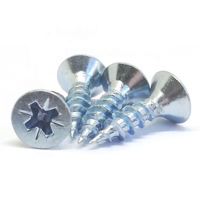 Din7505 Pr0349 Pozi Double Flat hd <b>Saw</b> trd Chipboard Screw Set for Wood - Product Image 2