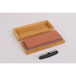 Afilador de cuchillos inteligente de 3 etapas, herramienta de cocina de acero inoxidable, miniafilador de cuchillos con mango de goma antideslizante - Product Image 2