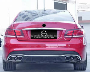 Difusor Trasero C207 para <span class=keywords><strong>Mercedes</strong></span> Benz Clase E W207 C207 2 Puertas E200 E260 E300 a E63 AMG E53 AMG, Puntas de Difusor, Tubo de Escape - Product Image 5