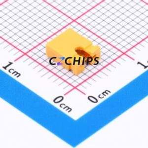 XD-JP254-1-60-OP-Y-G1 Shorting Cap / Jumper Cap P=2.54mm Connector - Product Image 2