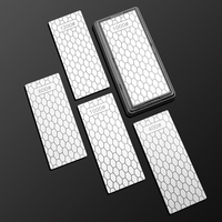 Aiguiseur de couteaux double face professionnel en gros avec support