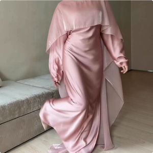 Vestido de Capa Luxuoso Personalizado Fabricante Dubai Turquia Omã Última Moda Modesta Elegante Kimono Abaya para Mulheres - Product Image 5
