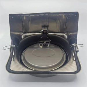 Vanne <span class=keywords><strong>de</strong></span> recirculation d'air pour <span class=keywords><strong>hotte</strong></span> <span class=keywords><strong>de</strong></span> <span class=keywords><strong>cuisine</strong></span>, <span class=keywords><strong>de</strong></span> qualité professionnelle, moderne, ronde, en acier inoxydable, ignifuge, à haute efficacité <span class=keywords><strong>de</strong></span> dissipation des fumées, tailles personnalisables - Product Image 3