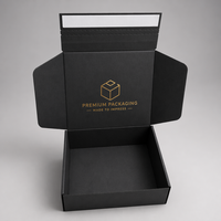 Cajas de Envío Corrugadas con Logotipo Personalizado Impreso en Dorado, Caja de Cartón para Envíos, Caja de Empaque para Cosméticos
