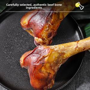 Patas de Res Secas para Perros, Huesos de Res para Masticar, Palitos de Hueso Duraderos para Limpiar los Dientes, Huesos Reales para Perros Pequeños y Grandes, Snacks para Mascotas - Product Image 4