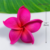 Mousse artificielle de perle blanche de fleur de tiaré romantique de vente chaude pour des mariages et la fête des mères faites à partir du matériel durable de vêtements
