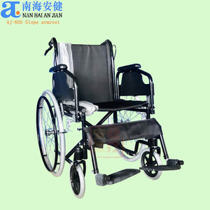 Rueda trasera <span class=keywords><strong>MAG</strong></span> con recubrimiento de polvo, silla de ruedas de acero funcional, médica, médica, personalizada, médica, Mediatric, de color negro, 1 unidad - Product Image 6