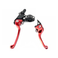 Support de levier de frein pliable anti-chute ASV en aluminium 7/8 22 mm pour moto